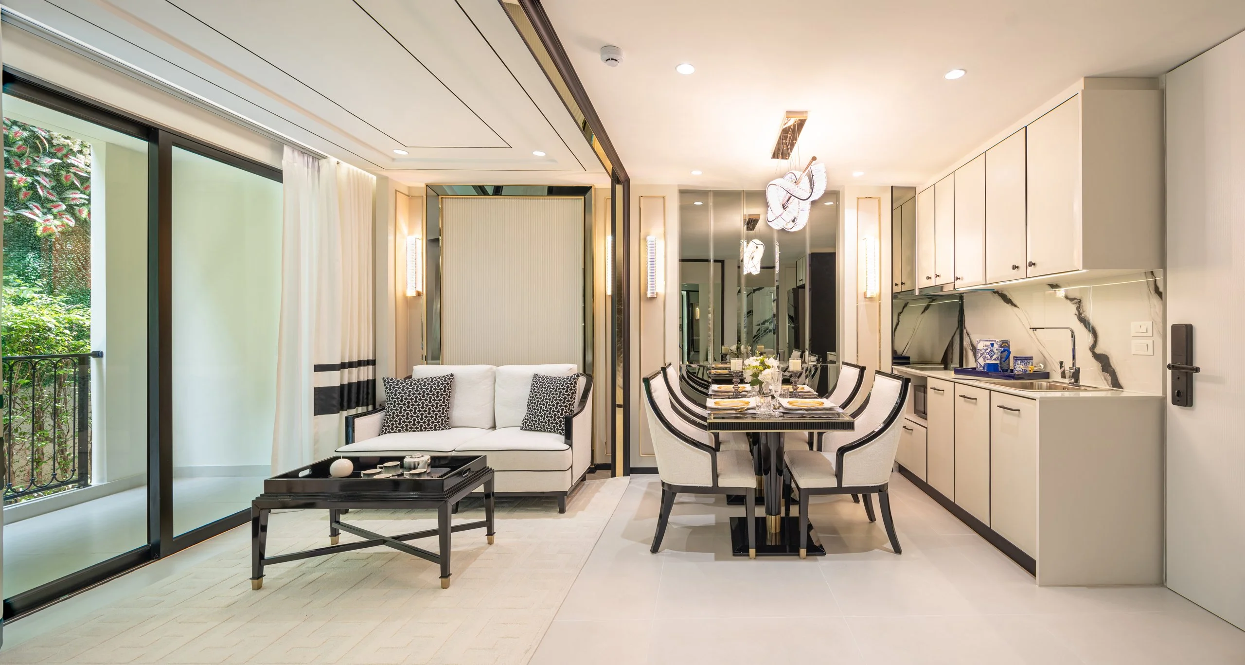 Innenansicht, 1-Schlafzimmer, Embassy Life, Jomtien, Pattaya — Sky Thai Property
