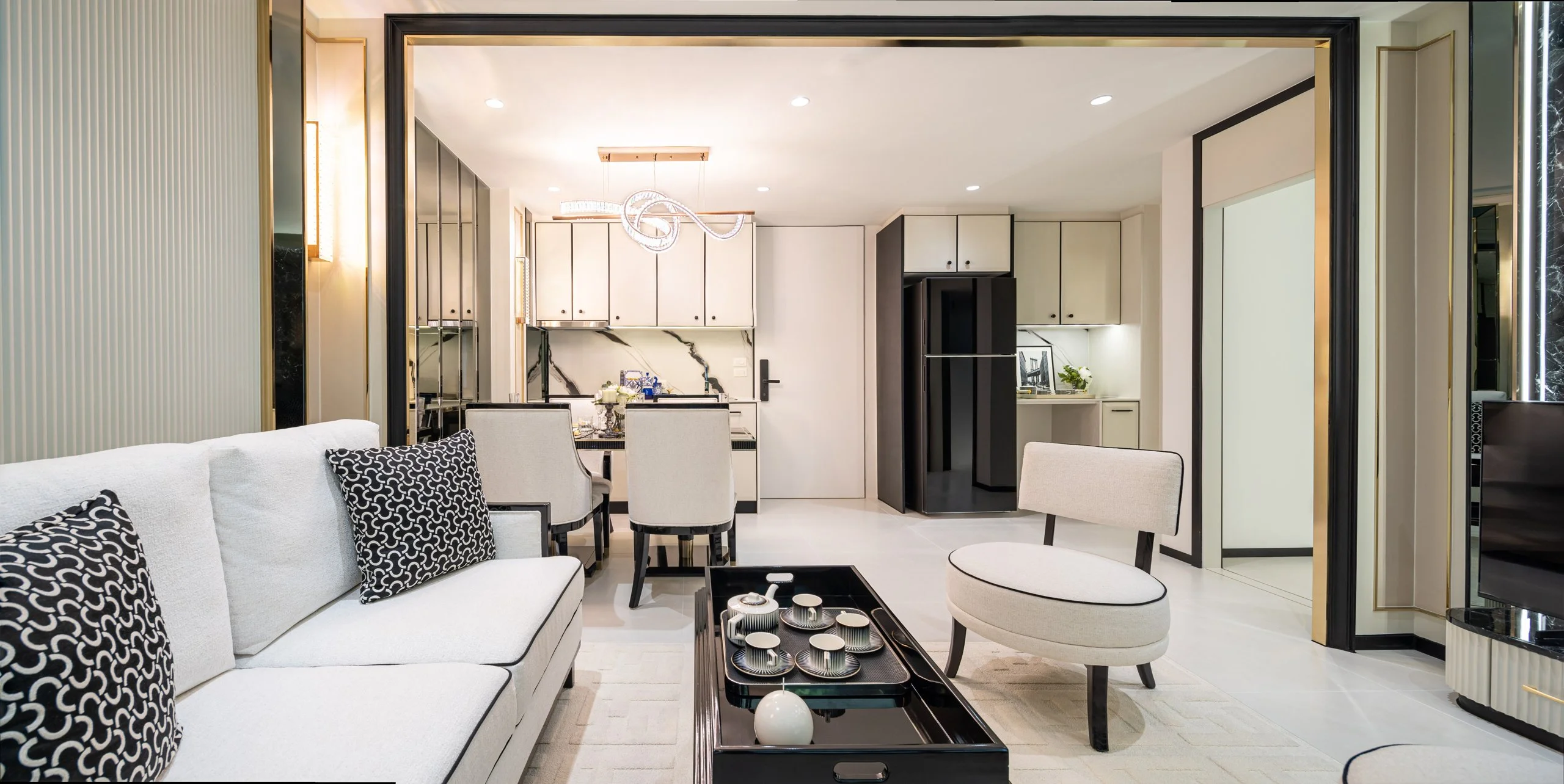 Innenansicht, 1-Schlafzimmer, Embassy Life, Jomtien, Pattaya — Sky Thai Property