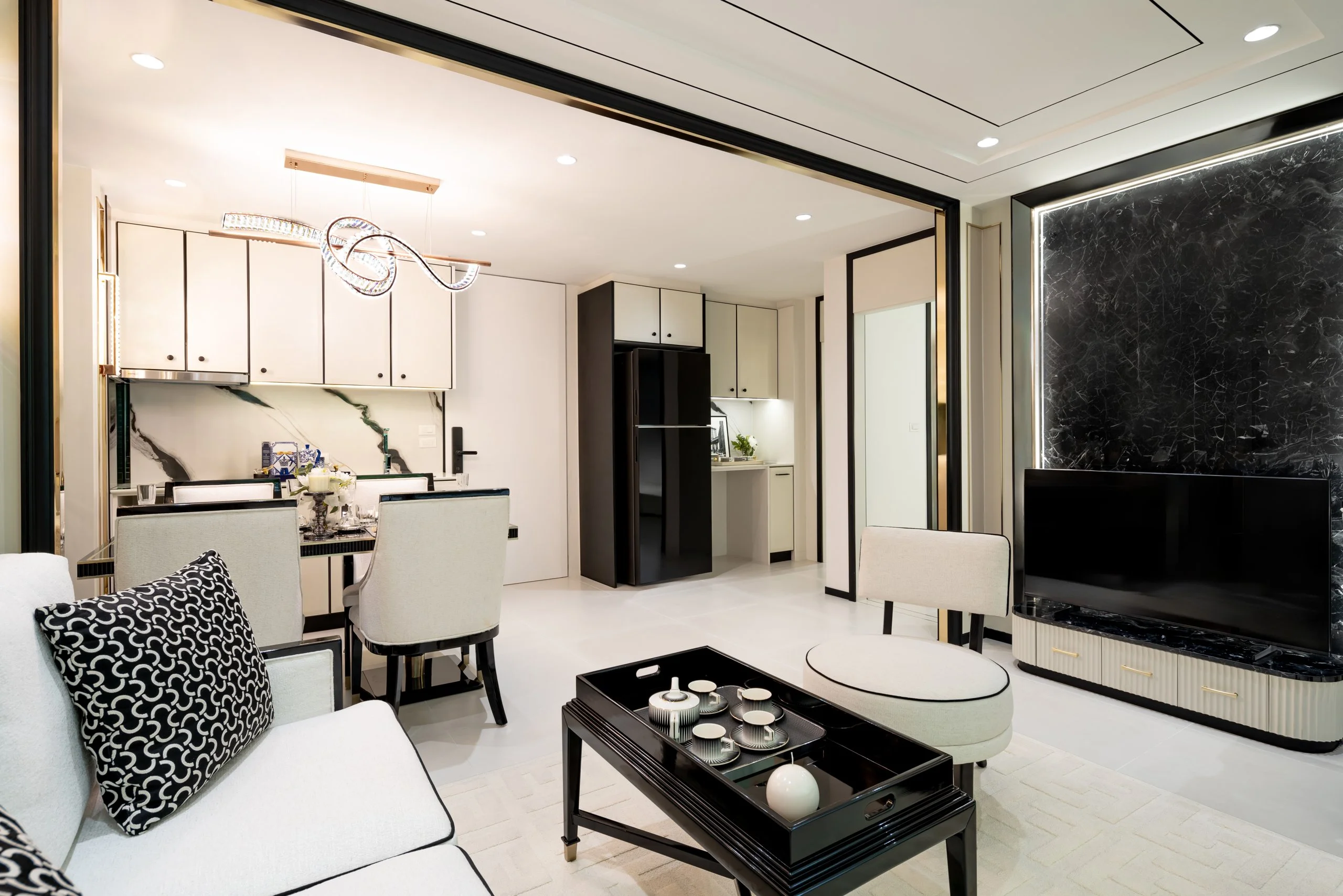 Innenansicht, 1-Schlafzimmer, Embassy Life, Jomtien, Pattaya — Sky Thai Property