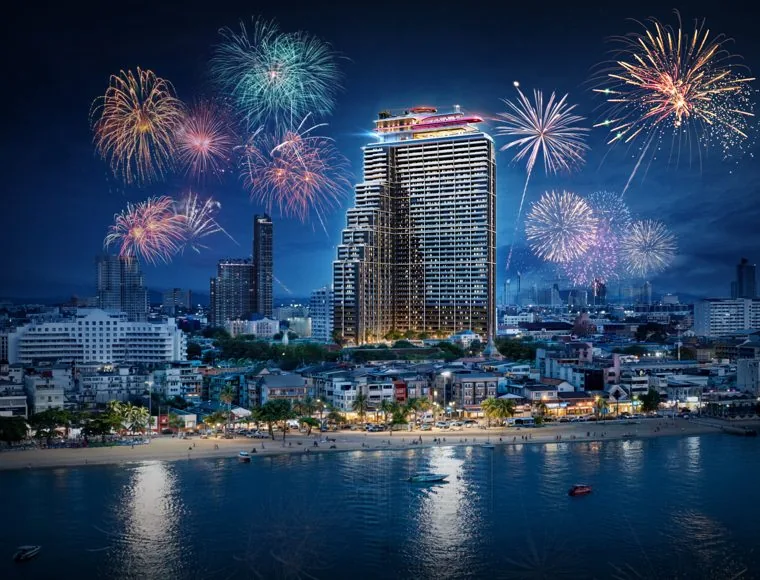 Projektbild, Grand Solaire Noble, Pattaya City — Sky Thai Property