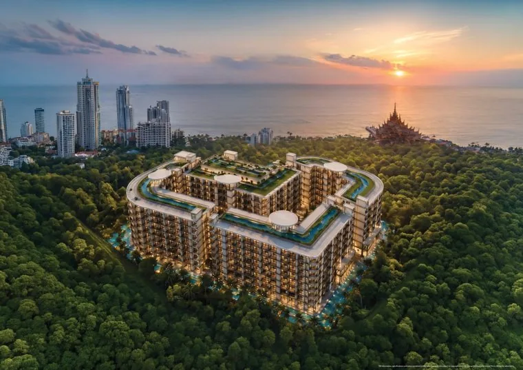 Projektbild, Love It Wongamat, Wongamat Beach, Pattaya — Sky Thai Property