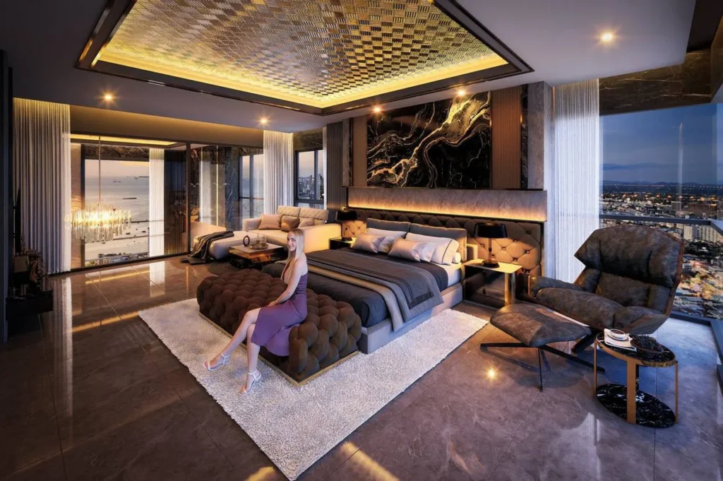 Innenansicht, Studio, Grand Bay View, Pattaya City — Sky Thai Property