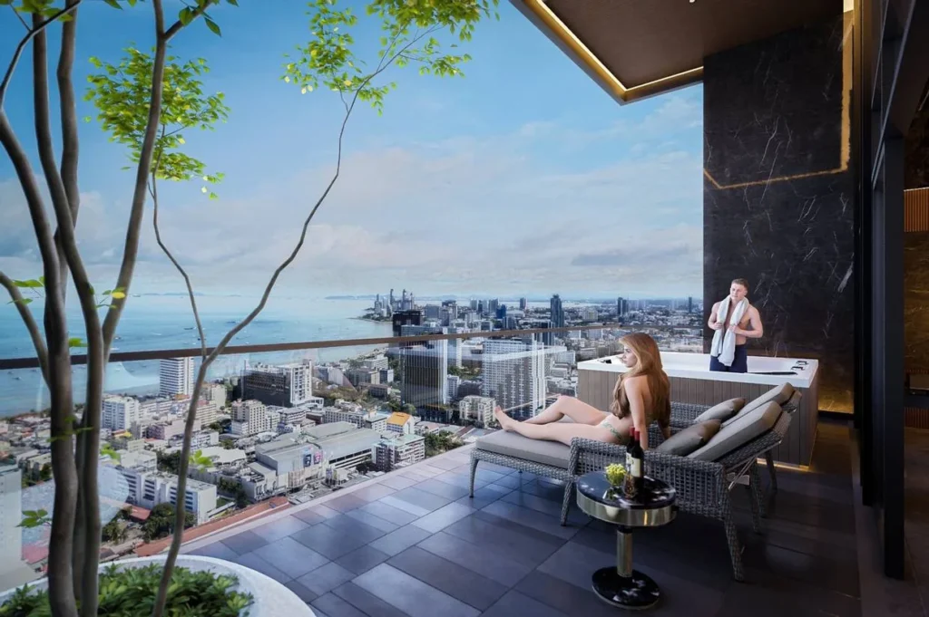 Innenansicht, Grand Bay View, Pattaya City — Sky Thai Property