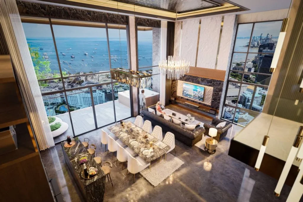Innenansicht, Studio, Grand Bay View, Pattaya City — Sky Thai Property