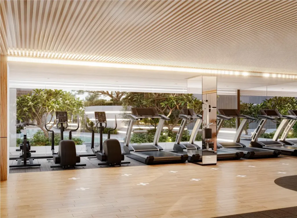 Fitnessbereich, Avenue Boutique, Jomtien Second Road, Pattaya — Sky Thai Property