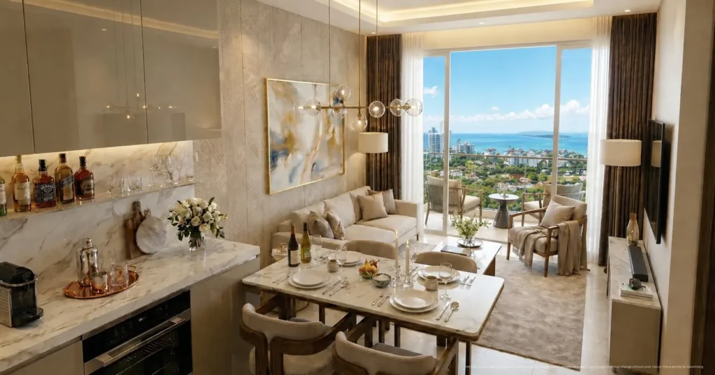 Innenansicht, Love It Wongamat, Wongamat Beach, Pattaya — Sky Thai Property