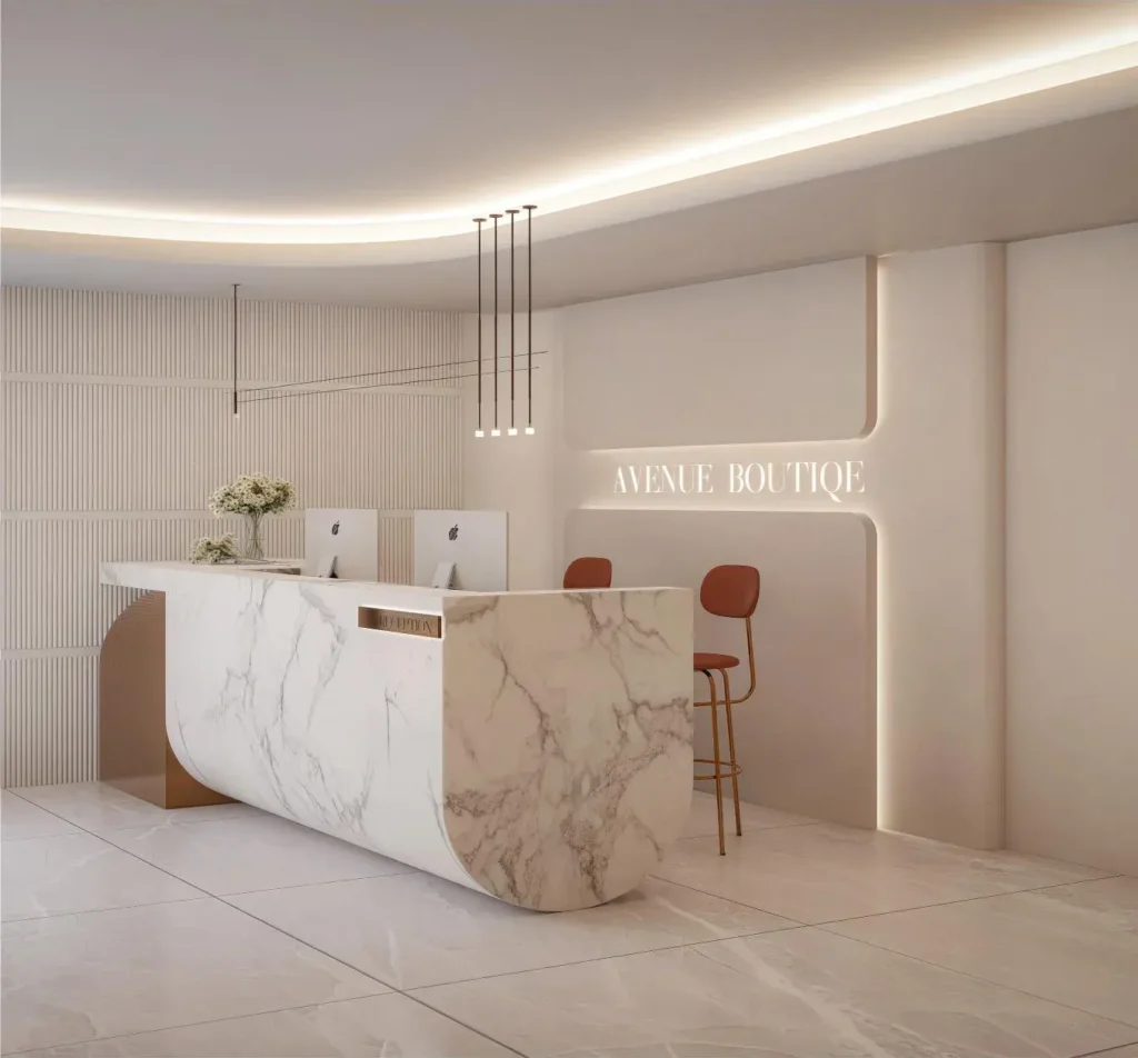Lobbybereich, Avenue Boutique, Jomtien Second Road, Pattaya — Sky Thai Property
