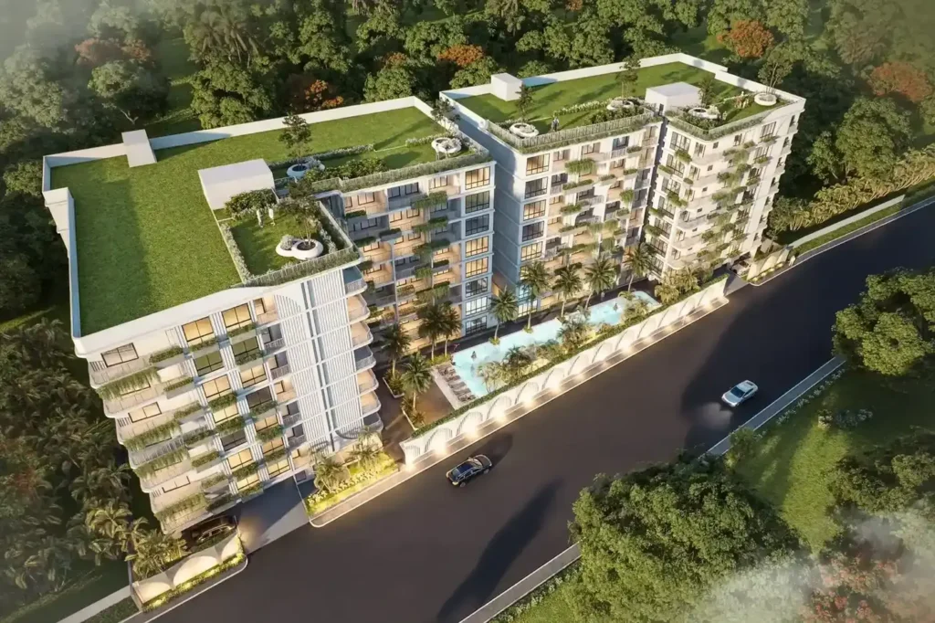 Standort und Lage, Avenue Boutique, Jomtien Second Road, Pattaya — Sky Thai Property