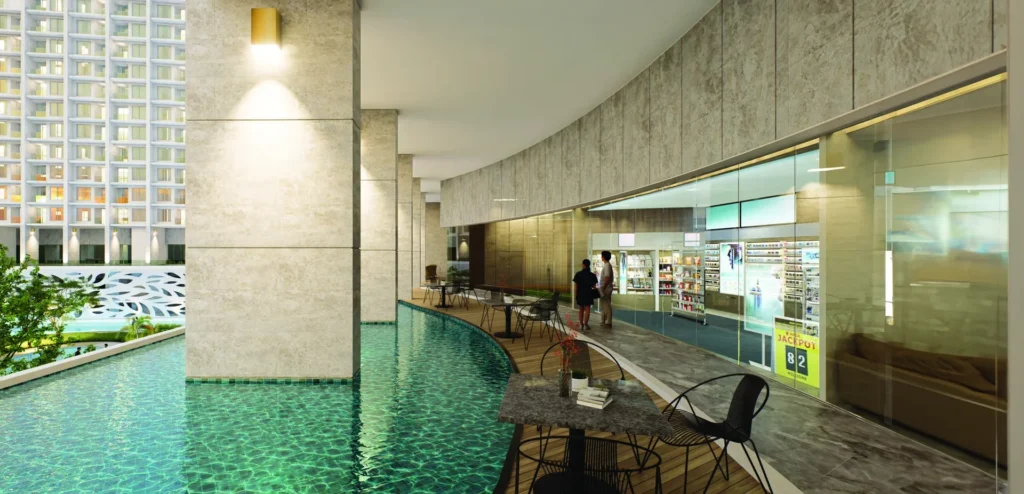 Gemeinschaftsanlage, Marina Golden Bay, Wongamat Beach, Pattaya — Sky Thai Property