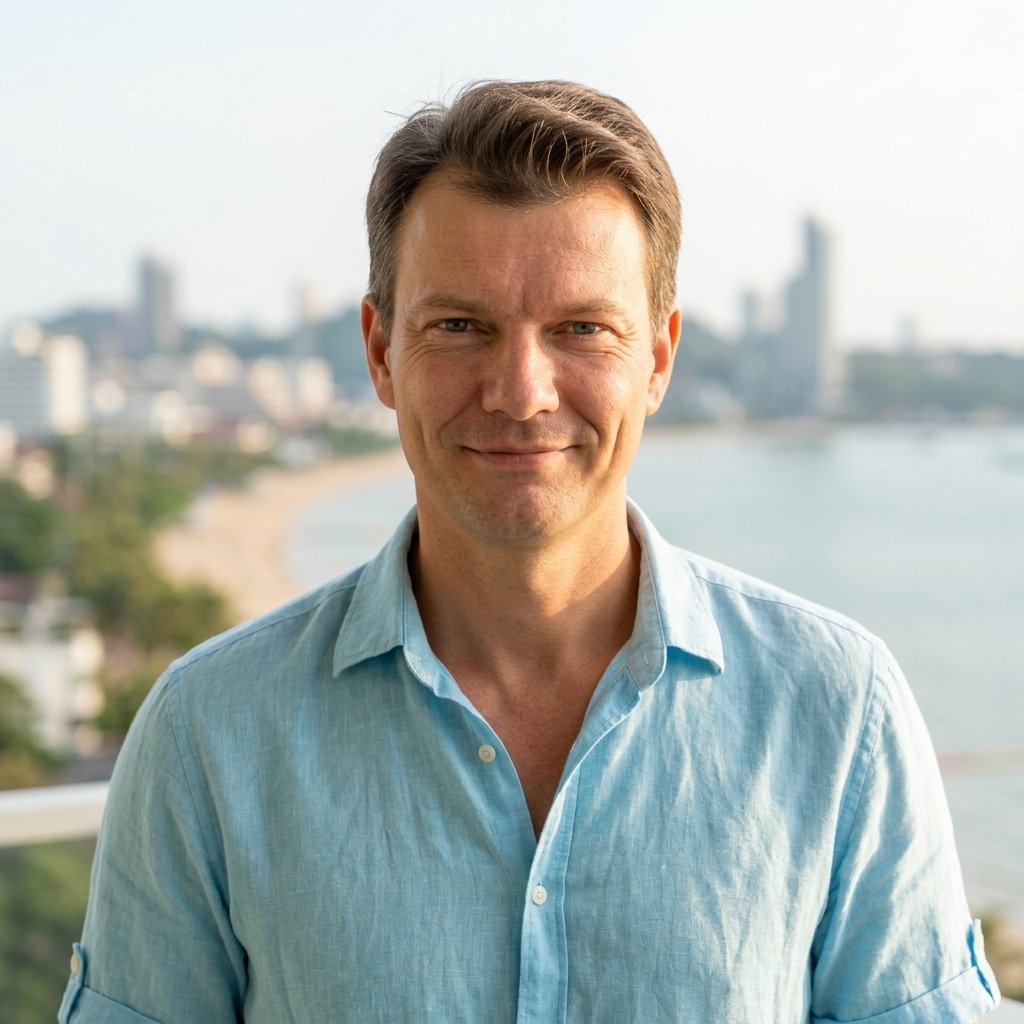 Matthias Bayer, Gründer von Sky Thai Property, Pattaya, Thailand